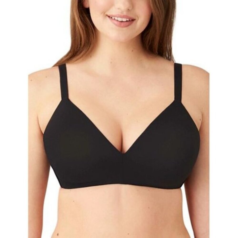 Wacoal Size 36D Womens Wire Free T-shirt Bra 852189 in Black